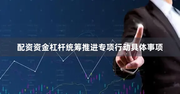 配资资金杠杆统筹推进专项行动具体事项