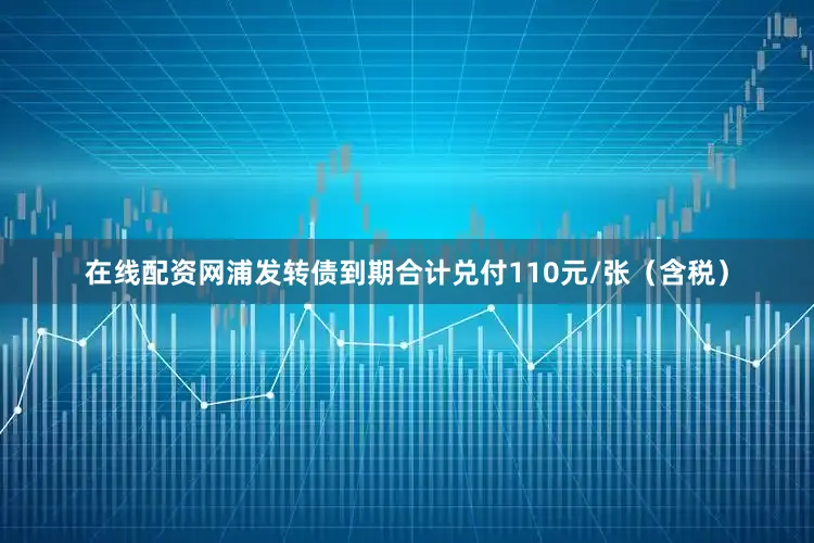 在线配资网浦发转债到期合计兑付110元/张（含税）